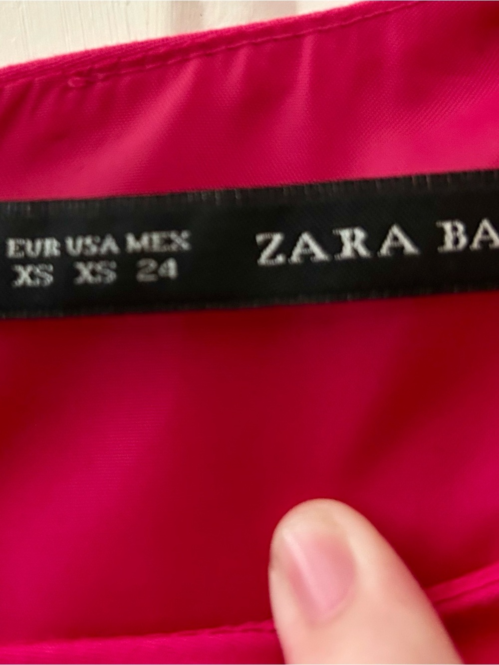 Zara basics Sleeveless Pink Sheath Dress - Picture 2 of 3